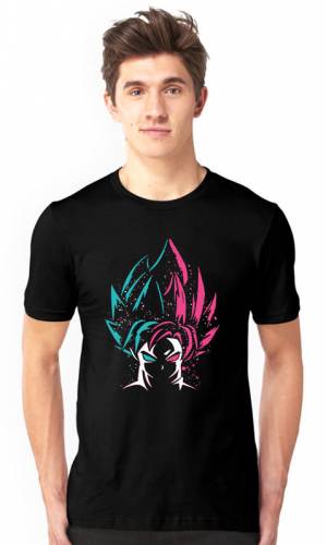 Brandname Legacy Tricolor Half Sleeve Black T-shirt For Men