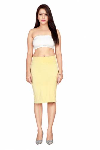 Piatrends Women's Seamless Skirt Shapewear Beige