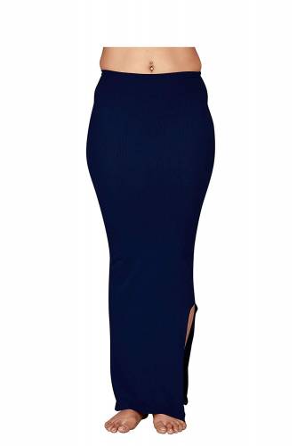 Piatrends Women's Seamless Navy Blue Saree Shapewear