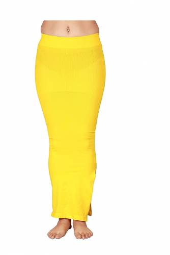 Piatrends Women's Seamless Yellow Saree Shapewear