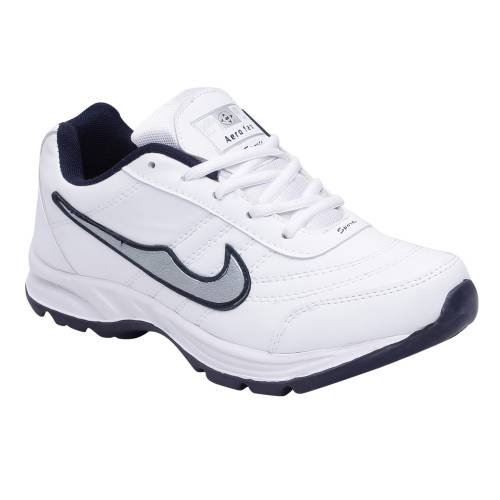   AeroFax Men Sport White  Running  Shoes 