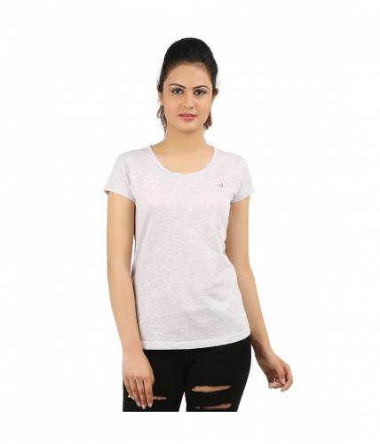 Womens T-Shirt – Grey Melange